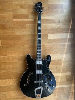 Hagstrom Viking Bass, Black - POUZE VYMĚNA