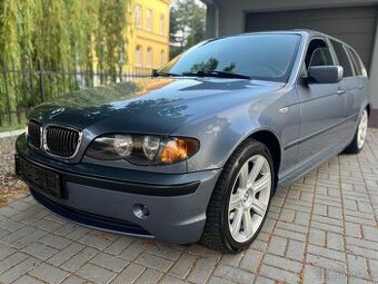 BMW E46 2.2i 125KW /ALU-R17/ŠÍBR/SPORTSITZE/FACELIFT/