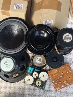 Měniče TVM Acoustics + výhybky