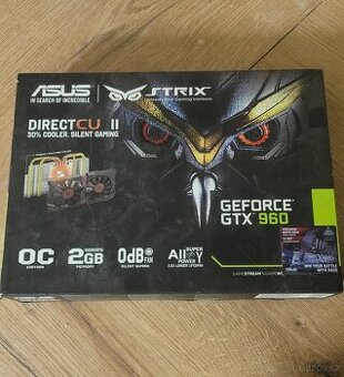NEPOUŽITÁ-ASUS GTX960 Strix, POUŽITÁ- Gigabyte GV N760OC 4GD - 1