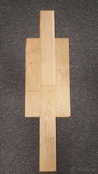 Parkety dub, dřevo, masiv 500x90