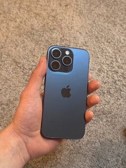 iPhone 15 Pro 128gb Modrý Titan