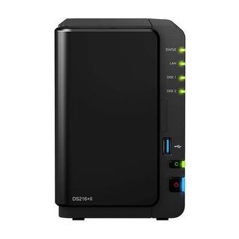 NAS Synology DS216+II, 2x16TB HDD