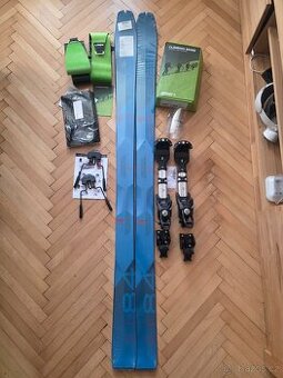 Skialpové kompletní lyže Elan IBEX 84 - 163 s pásy a vázáním