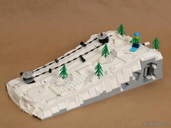 Lego - Funkčný LEGO lyžařský svah s automatickým vlekem