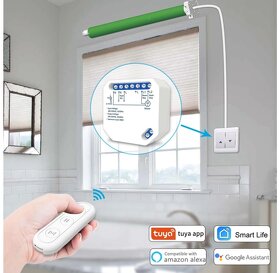 Prodám žaluziový wifi Tuya modul s RF ovladačem