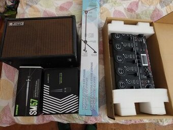 Looper Boss RC 505 mk2, repro a mikrofony