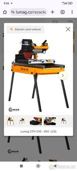 Řezačka na dlažbu Lumag