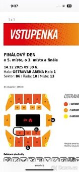 Vstupenky MS žen ve Florbale