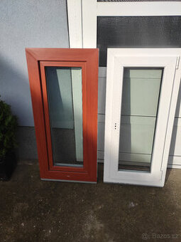 Nové plastové okno 570x1240 PRAVÉ