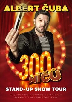Vstupenky na Stand Up 300 míčů, 16.3.2026, Praha