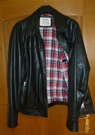 Kožená bunda Rhode Island, černá, vel.L.