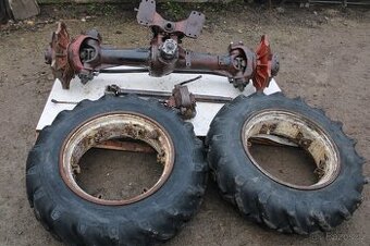 Zetor 7245 přední náprava převodovka kola kardan šrouby