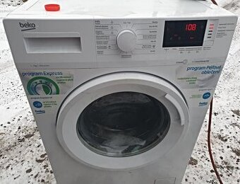 PRACKA BEKO,BOCNI PLNENI,7KG,DISPLEJ,VELMI ZACHOVALA