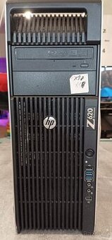 počítač HP Z620, 2x Xeon E5, 32 GB, Radeon RX570