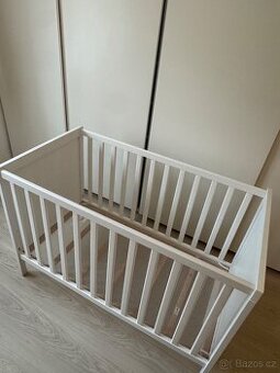 Dětská postýlka + matrace IKEA