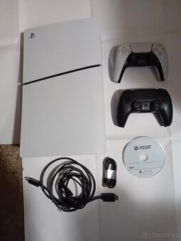 Sony Playstation 5 Slim - mechanika, 2x ovladač,1x hra FC25