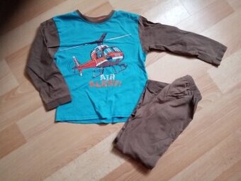 Pyžamo, domácí komplet, župan- 110/116/122/134