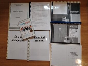 soubor studijních materiálů a učebnic pro studenty tělesné v