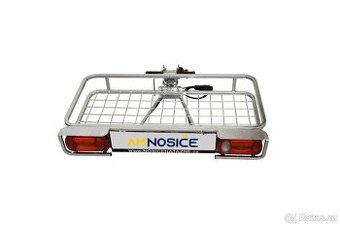 Univerzální nosič zavazadel na tažné zařízení, rychloupínací