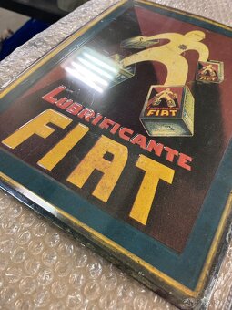 Plechové cedule Simca, Fiat, Monte Carlo