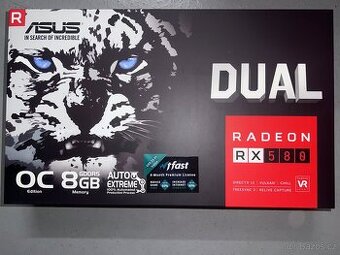ASUS Dual Radeon RX 580 OC Edition 8GB