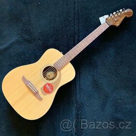 Prodám elektro akustickou kytaru Fender Malibu Player Natura - 1