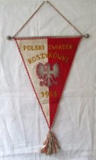 Vlajka – Poľská basketbalová asociácia – 1963