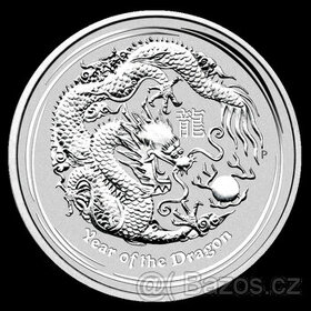 1 oz - stříbrná mince (Rok draka)