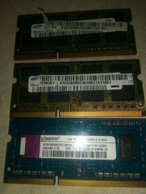 RAM SODIMM DDR3 2x2GB+1G 1 ks