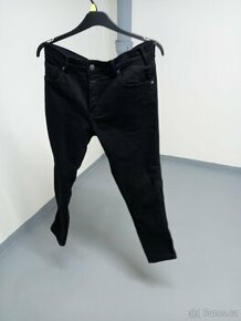 Pánské černé kevlarové jeansy skoro nové