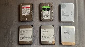 Pevné disky, HDD, 6TB, 10TB, 12TB, 14TB, 16TB