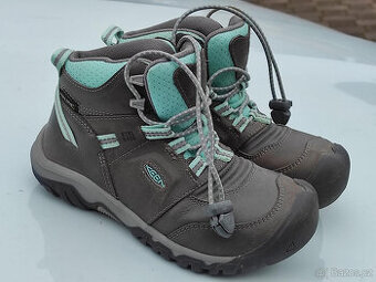 KEEN RIDGE FLEX MID WP CHILDREN vel. 32/33 dětské treck boty
