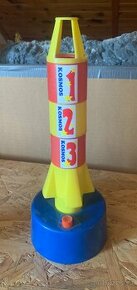 Retro hračka raketa Kosmos