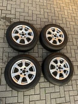 Sada letních pneu 195/65 R15+kola