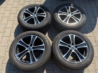 4x al kola 5x112 16 + pneu letní 225/55 R16