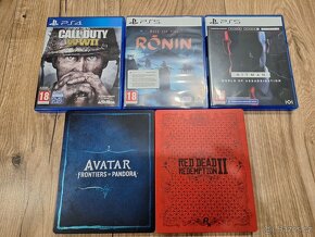 Prodám hry na ps5 a ps4