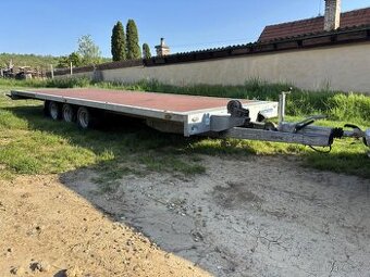 Přívesný vozík - plato 6x2,15m 3nápravy 3500kg