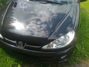 Peugeot 206,cc,S16,XS,GTi,GT,přední blatník,EXL černá met.