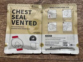 Chest seal vented (hrudní krytí s ventilací) RhinoRescue - 1