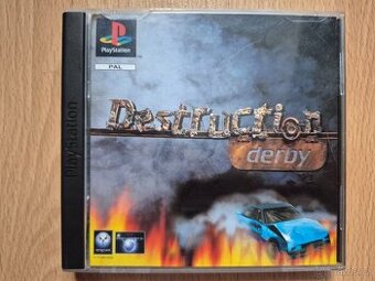 Predám hru na PS1 Destruction Derby