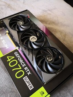 MSI RTX 4070 SUPER gaming X slim