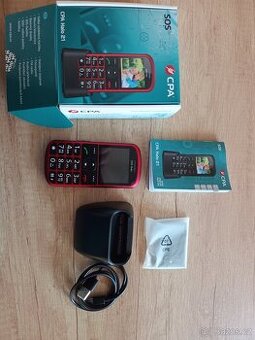 Mobilní telefon CPA Halo 21 Senior s nabíjecím stojánkem