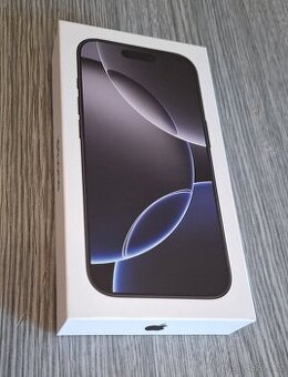Apple iPhone 16 Pro 128GB černý titan. Nový, záruka 24měsíců