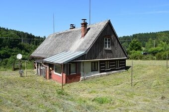Prodej chalupy v Debrném u Mostku s výhledem