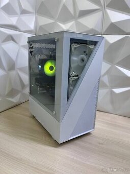 Herní PC White I7-4770|16GB|240GB SSD|500GBHDD|RX 580 XFX 8G