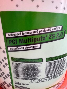Zelená barva na fasádu + marmolit