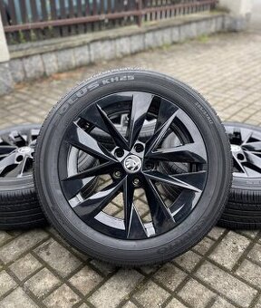 ORIGINÁL Alu Škoda ROTARE R17, 5x112 - TOP STAV, LETNÍ
