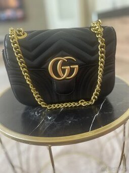 Kozená kabelka Gucci Marmont