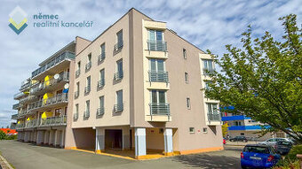 Pronájem, prostorný byt 1+kk s balkonem, 45 m², Poděbrady